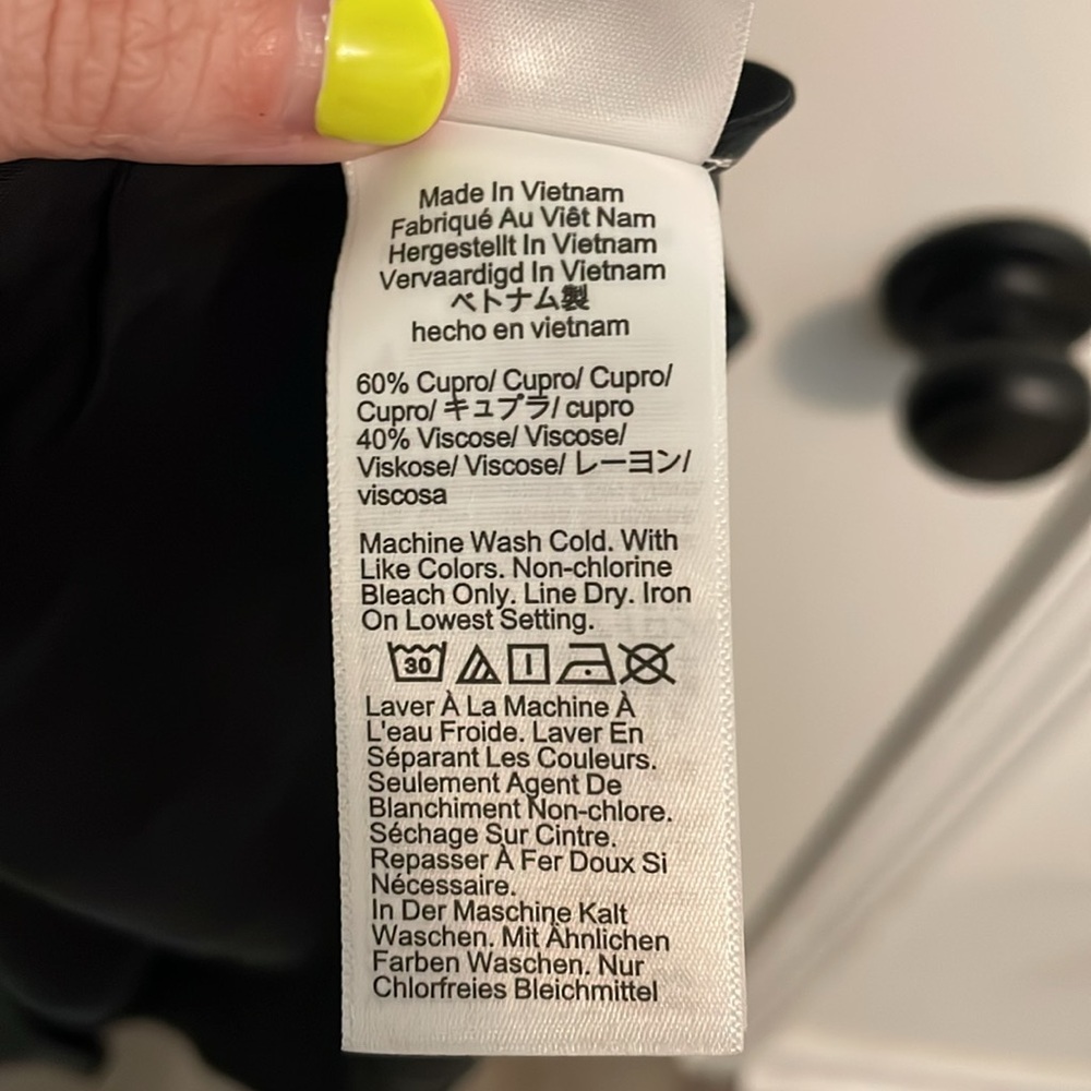 NWT J Crew Gwyneth Black Slip Dress - Picture 7 of 9